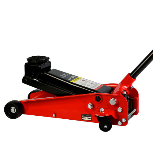 Hydraulic Trolley Low Profile Steel Racing Floor Jack With A Capacity