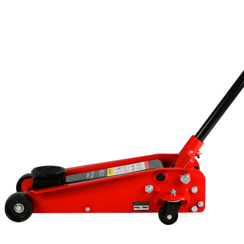 Hydraulic Trolley Low Profile Steel Racing Floor Jack With A Capacity