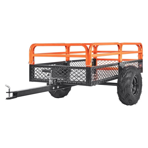 VEVOR Heavy Duty Steel ATV Dump Trailer, 1500-Pound Load Capacity 15