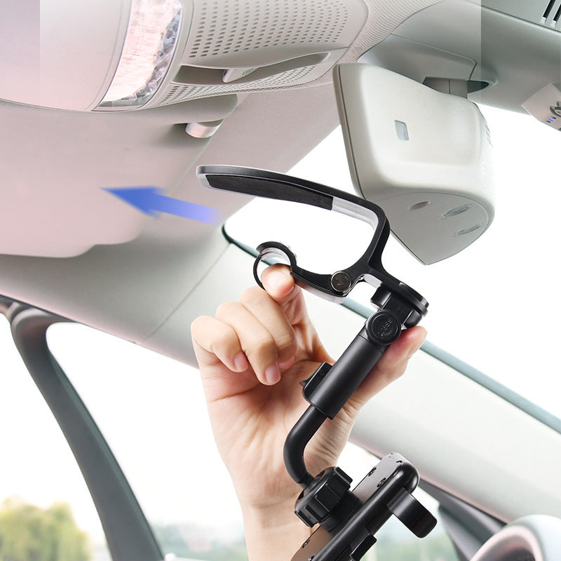 Sun Visor Chuck Car Mount Multifunctional Navigation Mount Rearview